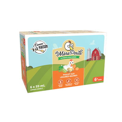 Poulet aux légumes-racines